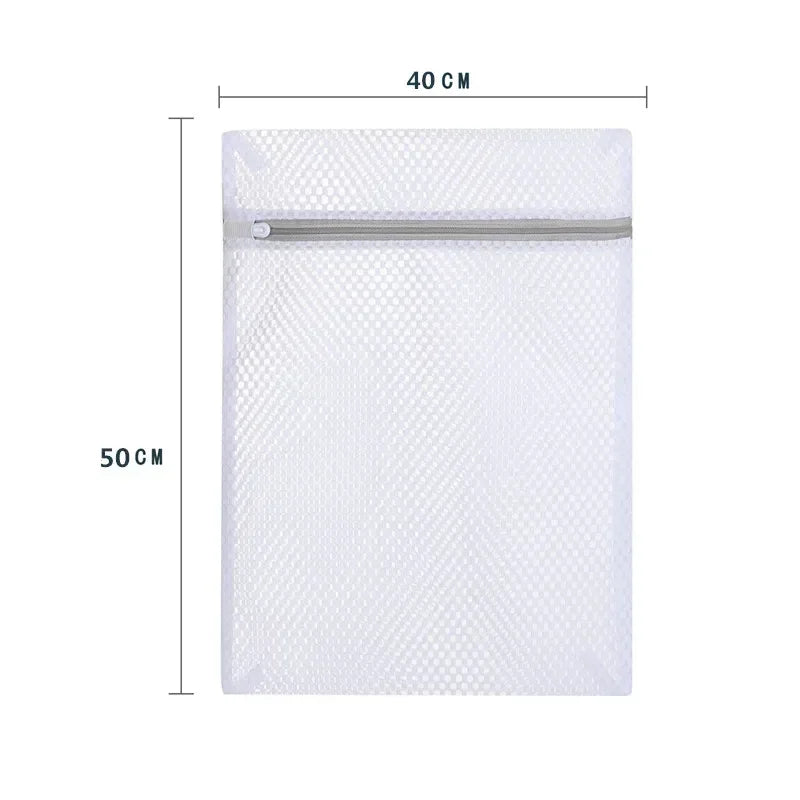 Mesh Laundry Bags – Reusable Honeycomb Polyester, 1–10 Pcs