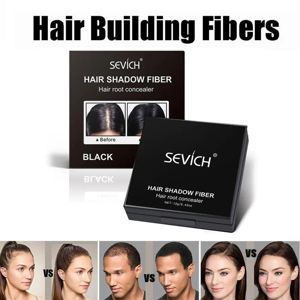 Temporary Hair Shadow Powder – Instant Hairline & Root Concealer 12g (3 Colors) Peaceful Pleasures Health and Wellness