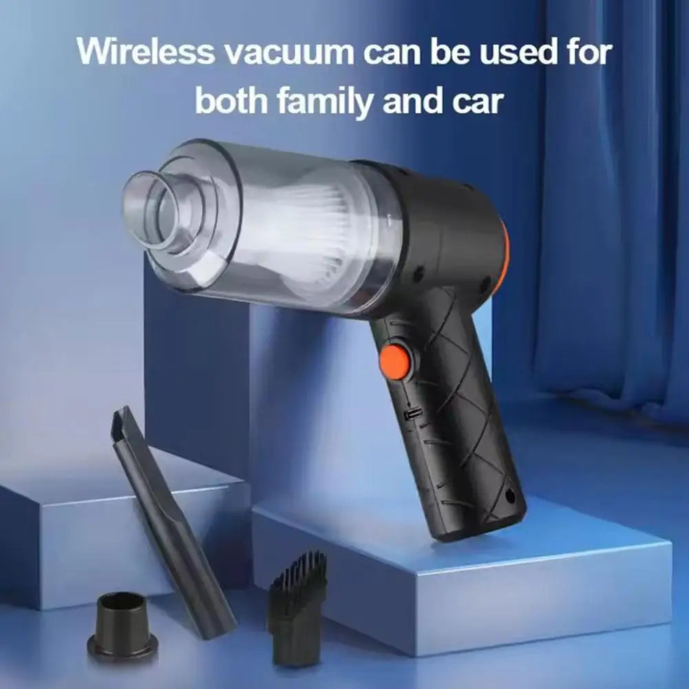 Wireless Car Vacuum Cleaner for Home and Auto Peaceful Pleasures Health and Wellness
