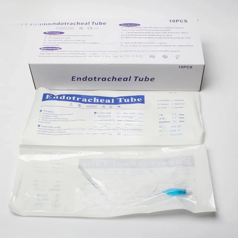 Cuffed Endotracheal Tube 2.0–10mm | Sterile PVC Tracheal Tube