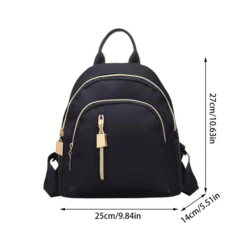 Waterproof Nylon Mini Backpack for Women | Lightweight Daypack