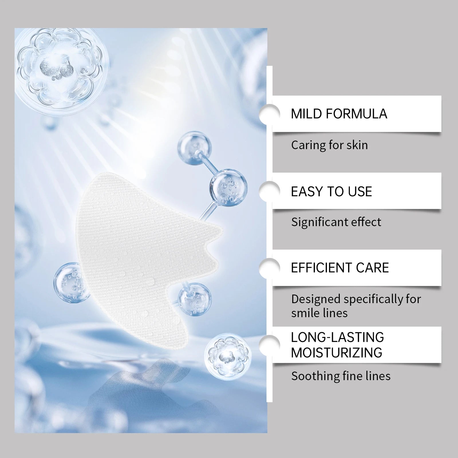 EELHOE Hydrogel Face Patches – Lifting, Firming & Anti-Aging 12pc Hydrogel Face Patches Peaceful Pleasures Health and Wellness