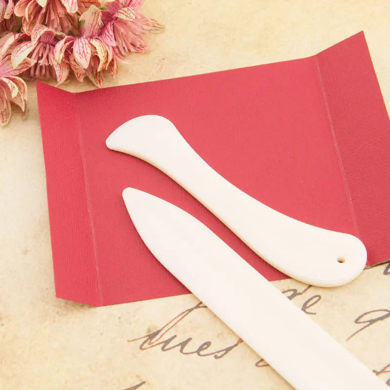 2-Piece Bone Folder Scoring & Creaser Tool Set | Paper Crafts