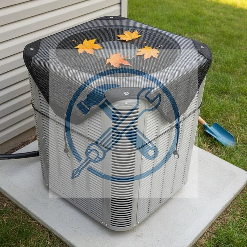 Outdoor AC Unit Top Cover | Mesh, Weatherproof & Adjustable