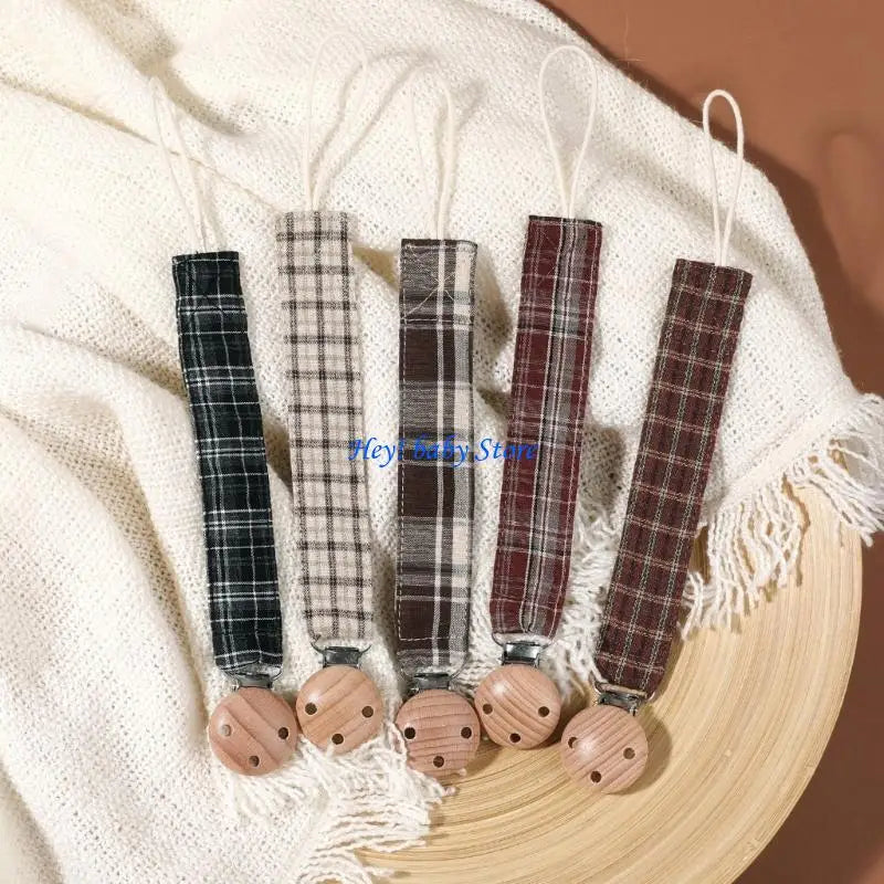 5-Pack Baby Pacifier Clip Chain | Crib & Stroller Holder