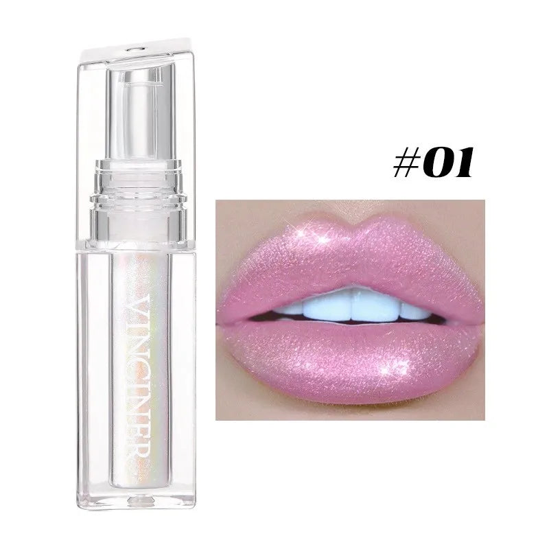 7 magical lip glosses, plump moisturizing and color-changing lip gloss, non-distorted aurora colorful lip gloss Peaceful Pleasures Health and Wellness 01