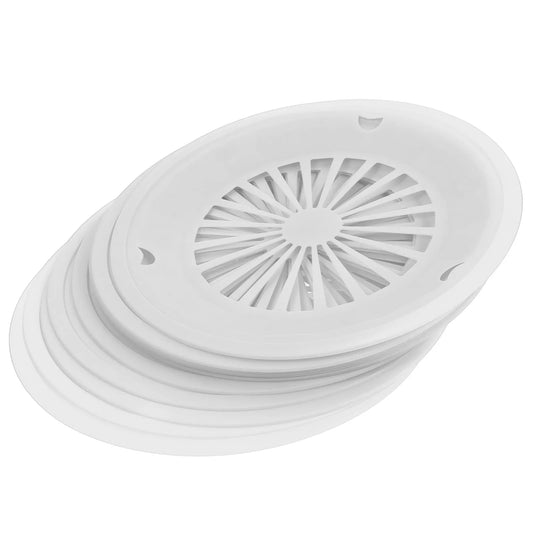 20Pcs Paper Plate Holders Stable Reusable Plates Support Base Outdoor Barbecue Camping Dinner Plates Holder Portable Peaceful Pleasures Health and Wellness Default Title
