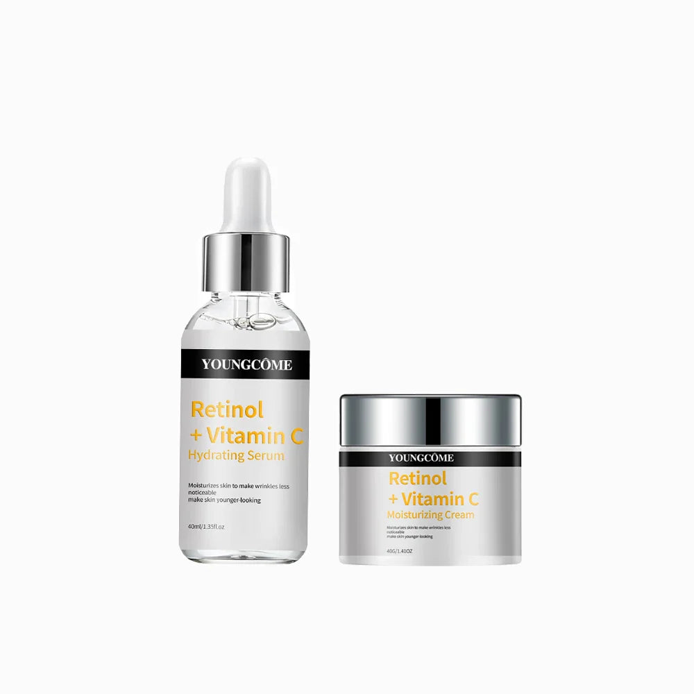 YOUNGCOME Retinol & Vitamin C Hydrating Face Serum Cream