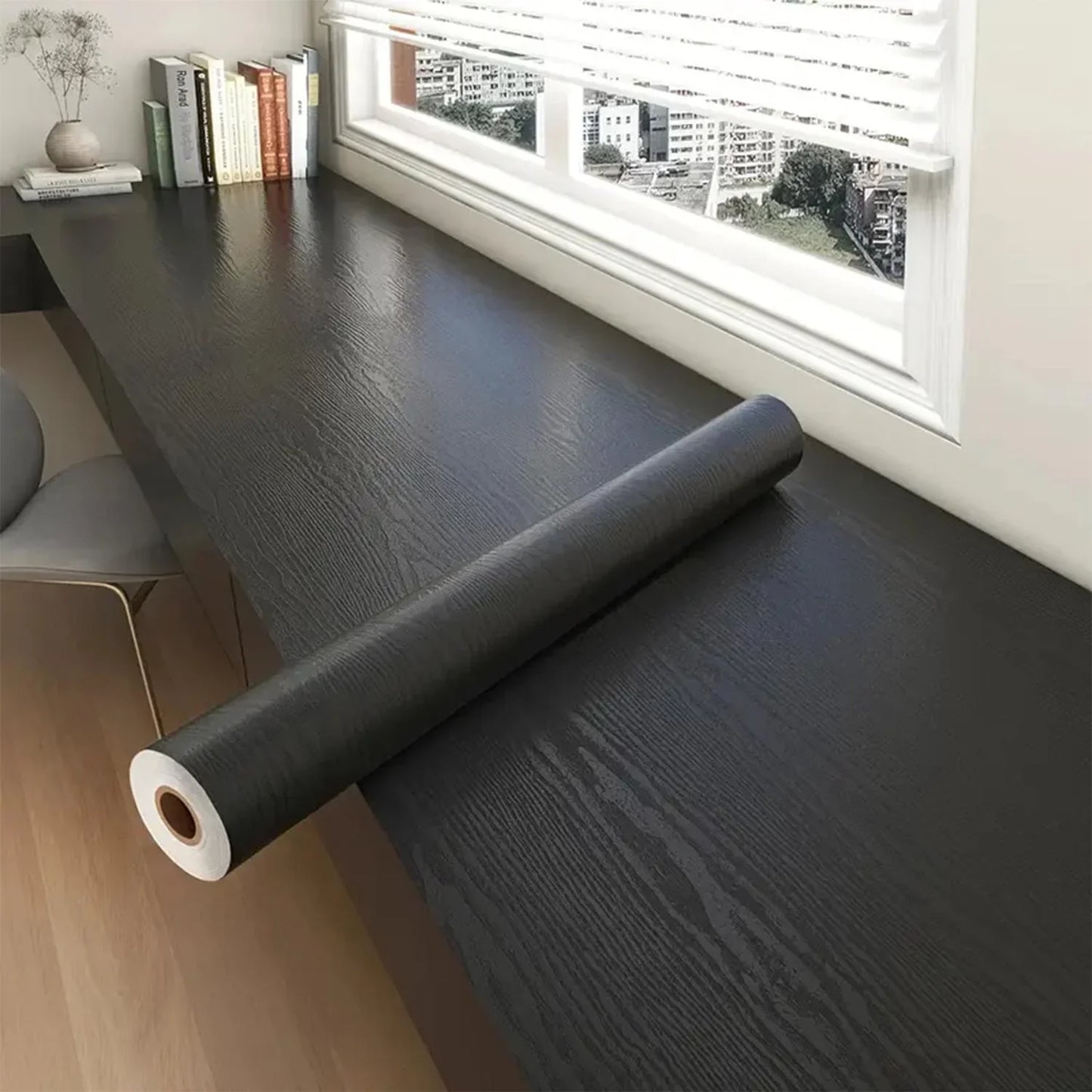 PVC Wood Grain Peel & Stick Wallpaper 55cm | Self-Adhesive