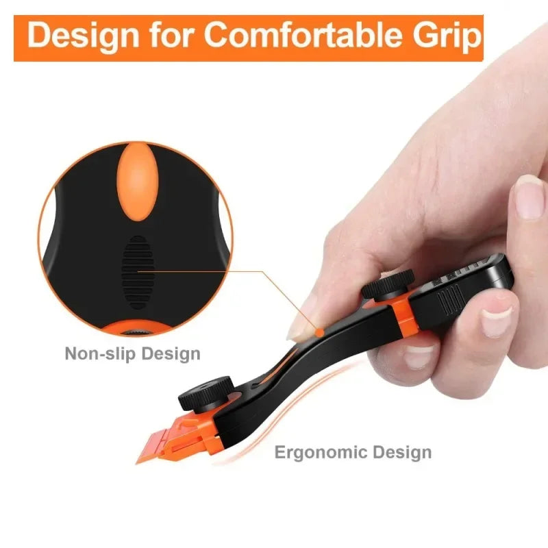 Razors Blade Window Cleaning Tools Double-Sided Windowss Cleaner Knife Glass Squeegee Sticker Caulking Agent Kitchen Scrape Glue Peaceful Pleasures Health and Wellness