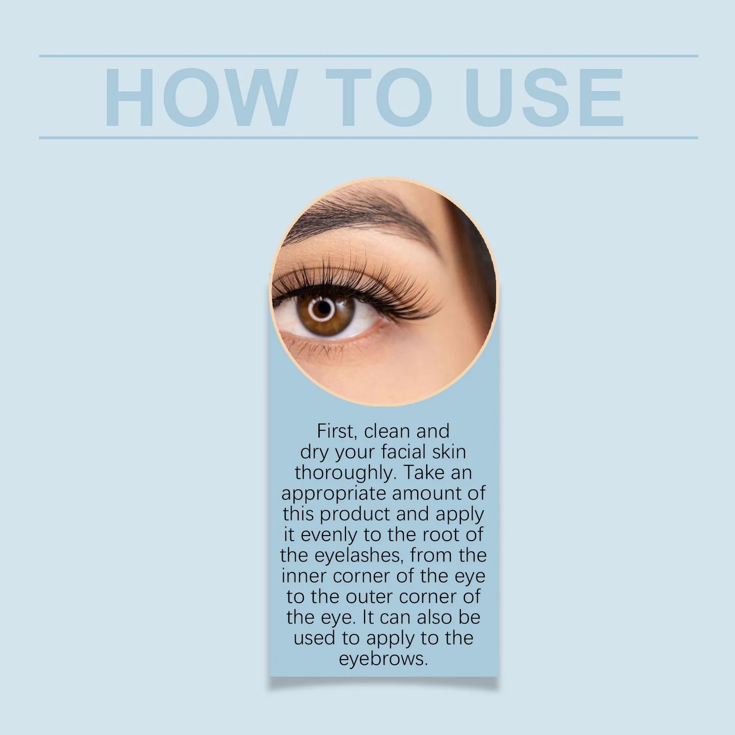 Eyelash Growth Serum Natural Ingredient Thicker Curling Lashes Lengthening Lifting Nourishing Moisturize Eyebrows Enhancer Serum Peaceful Pleasures Health and Wellness