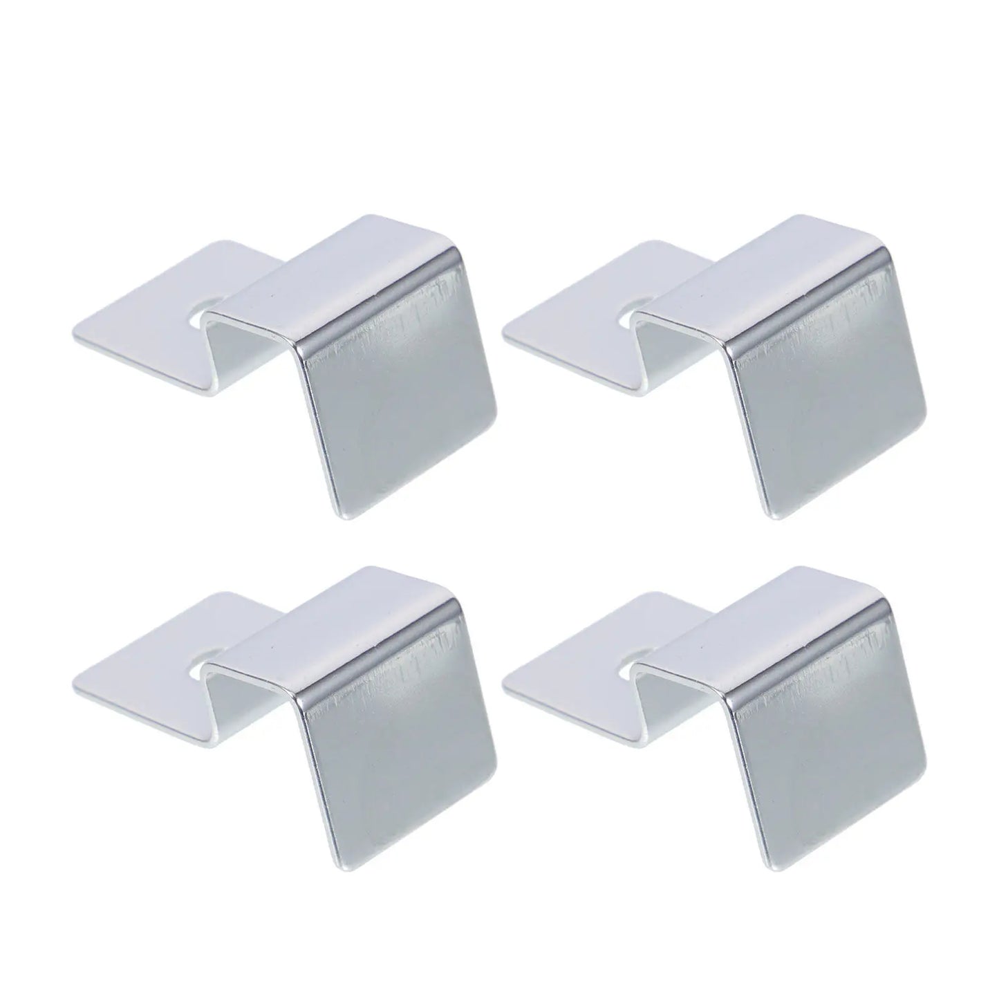 4Pcs Fish Tank Lid Support Brackets Stainless Steel Aquarium Cover Holders Sturdy Glass Lid Clamps Glass Fish Mouth Clip Peaceful Pleasures Health and Wellness