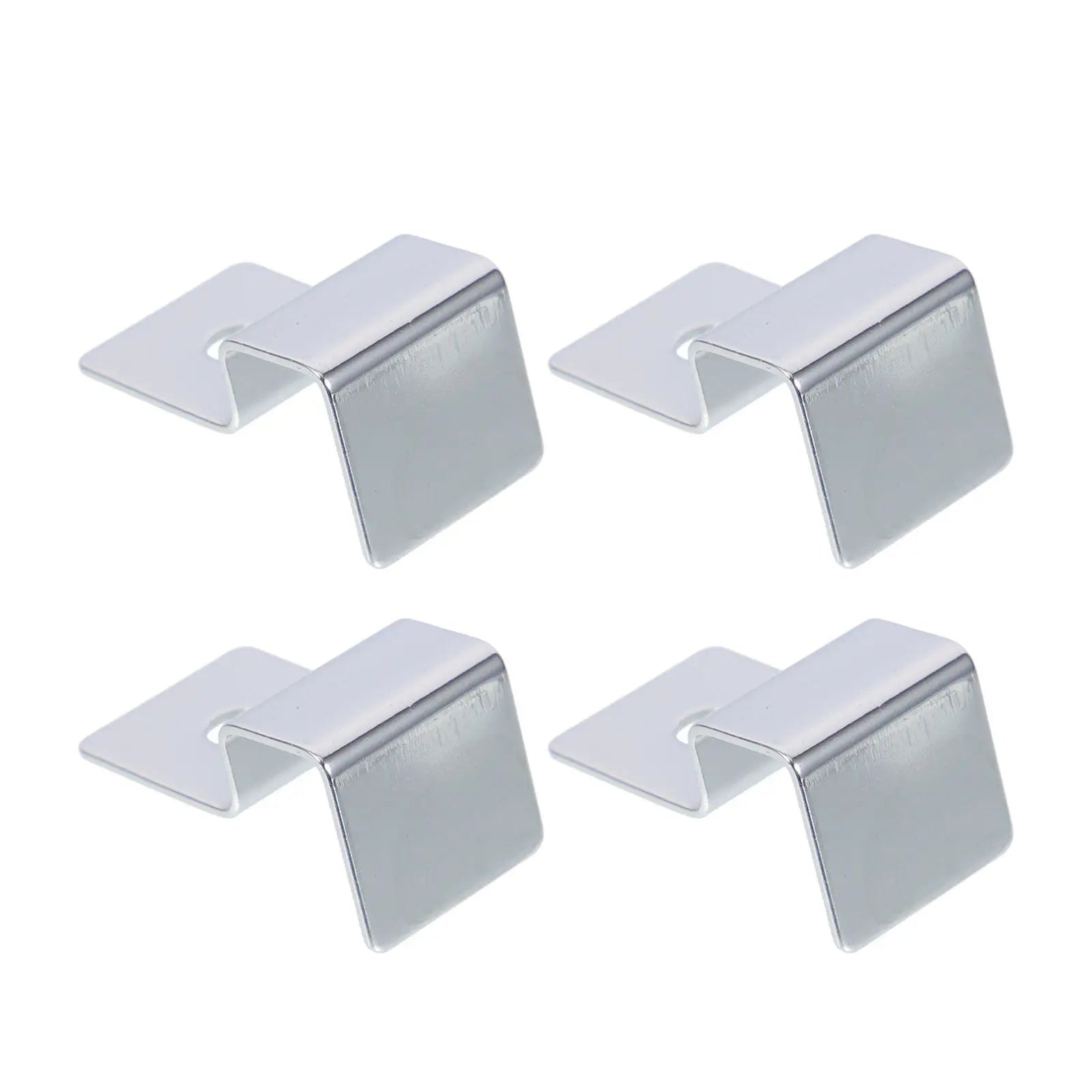 4Pcs Fish Tank Lid Support Brackets Stainless Steel Aquarium Cover Holders Sturdy Glass Lid Clamps Glass Fish Mouth Clip Peaceful Pleasures Health and Wellness