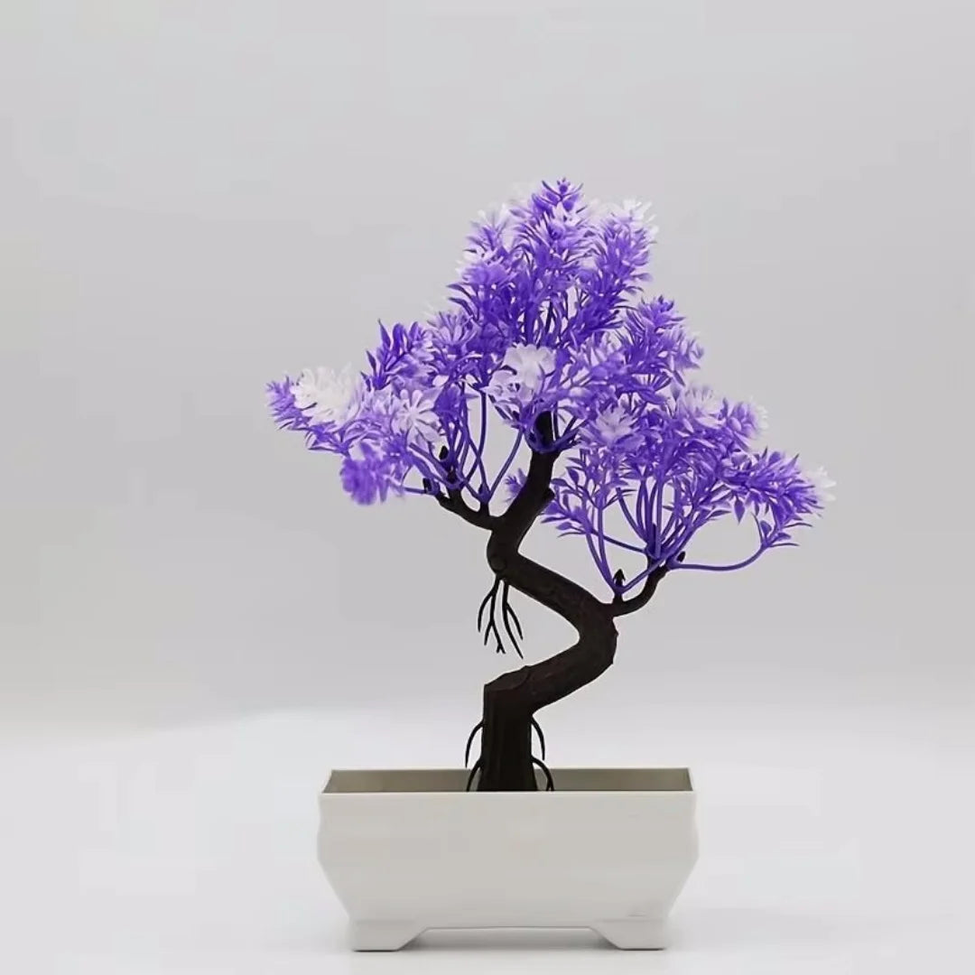 Artificial Bonsai Tree Potted Plant | Fake Décor for Home & Office
