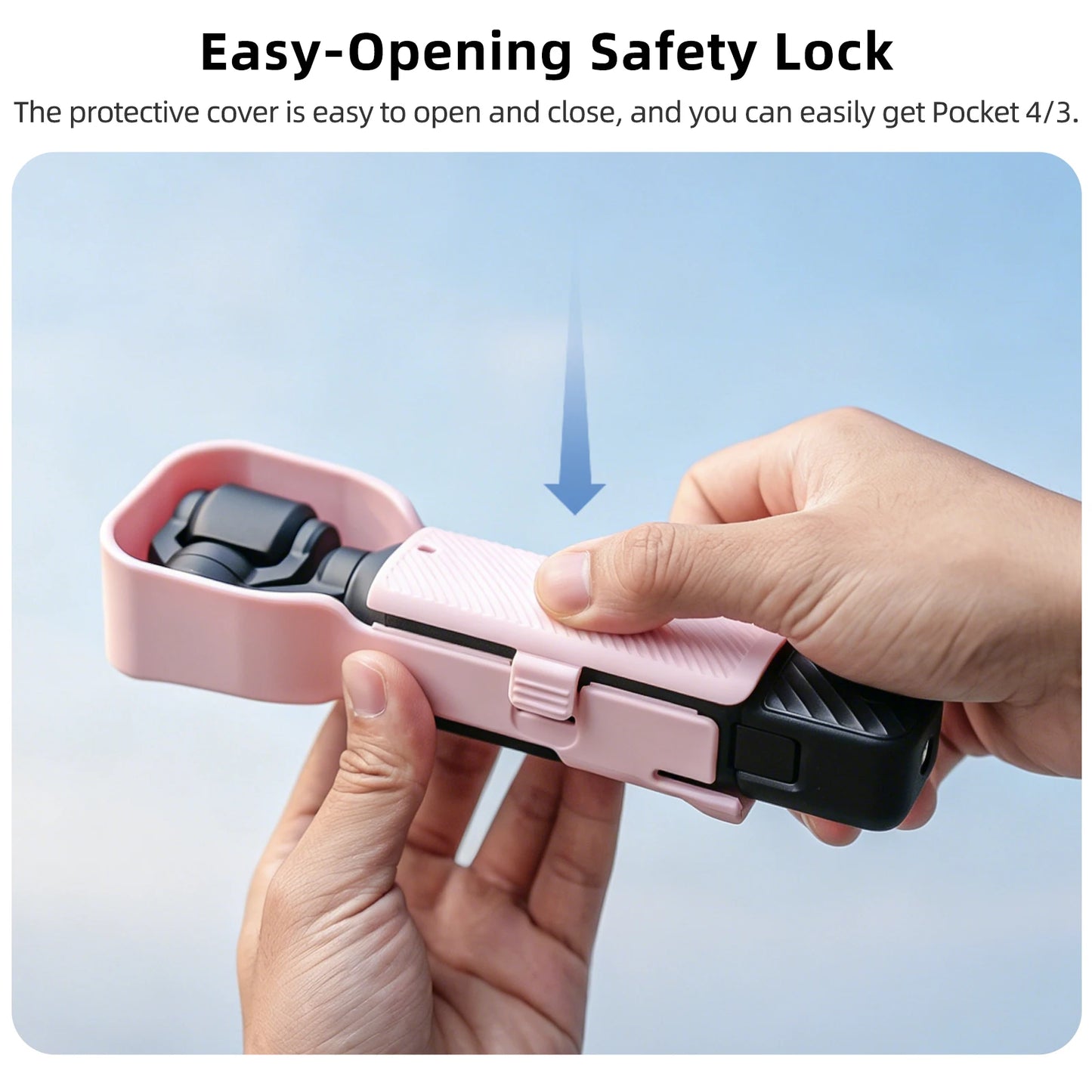 DJI Osmo Pocket 4/3 Snap-On Protective Case | Light-Block