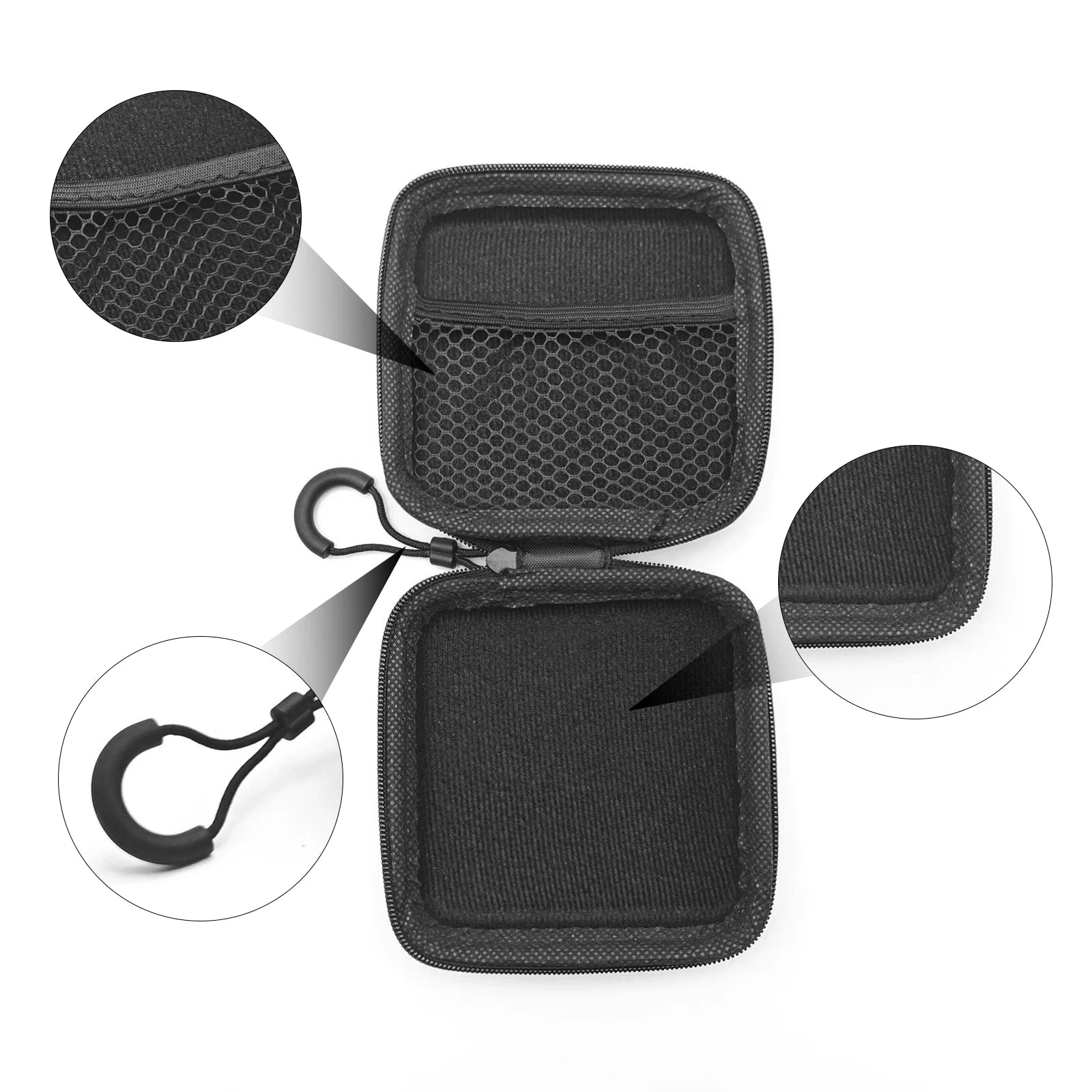 EVA Storage Bag For Anbernic RG Rotate Dustproof Shock-Absorbing Protective Accessory Providing Perfect Storage Peaceful Pleasures Health and Wellness