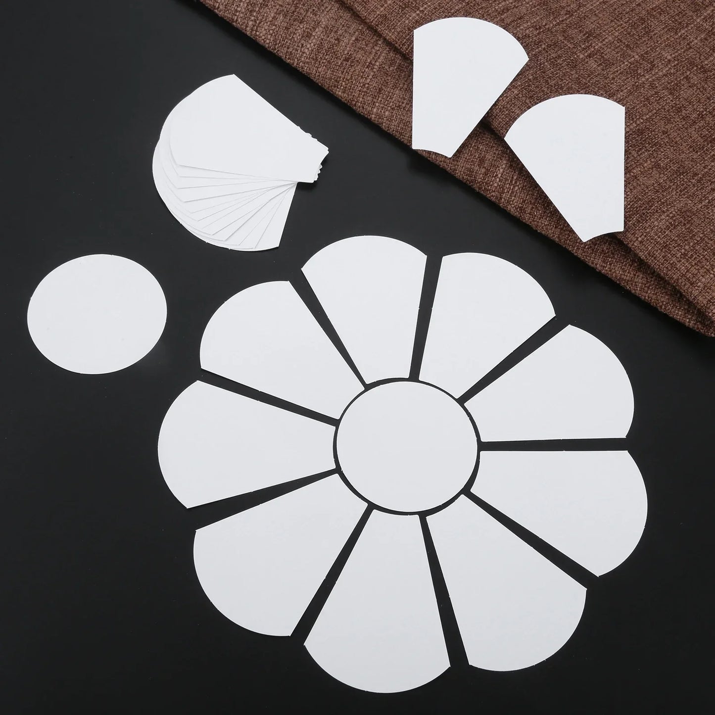 44pc Dresden Paper Plate Molds | Patchwork Templates 3 Sizes