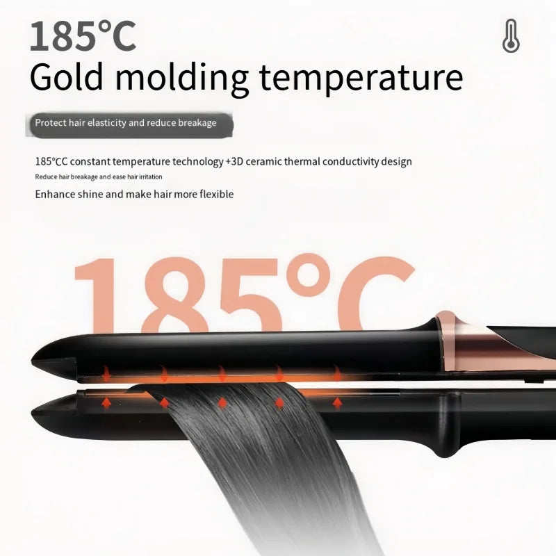 Wholesale Manufacturer Dual Voltage Hair Flat Iron 1inch Plates Far Infrared Keratin Pro-Tech Hair Straightener Factory Price Peaceful Pleasures Health and Wellness