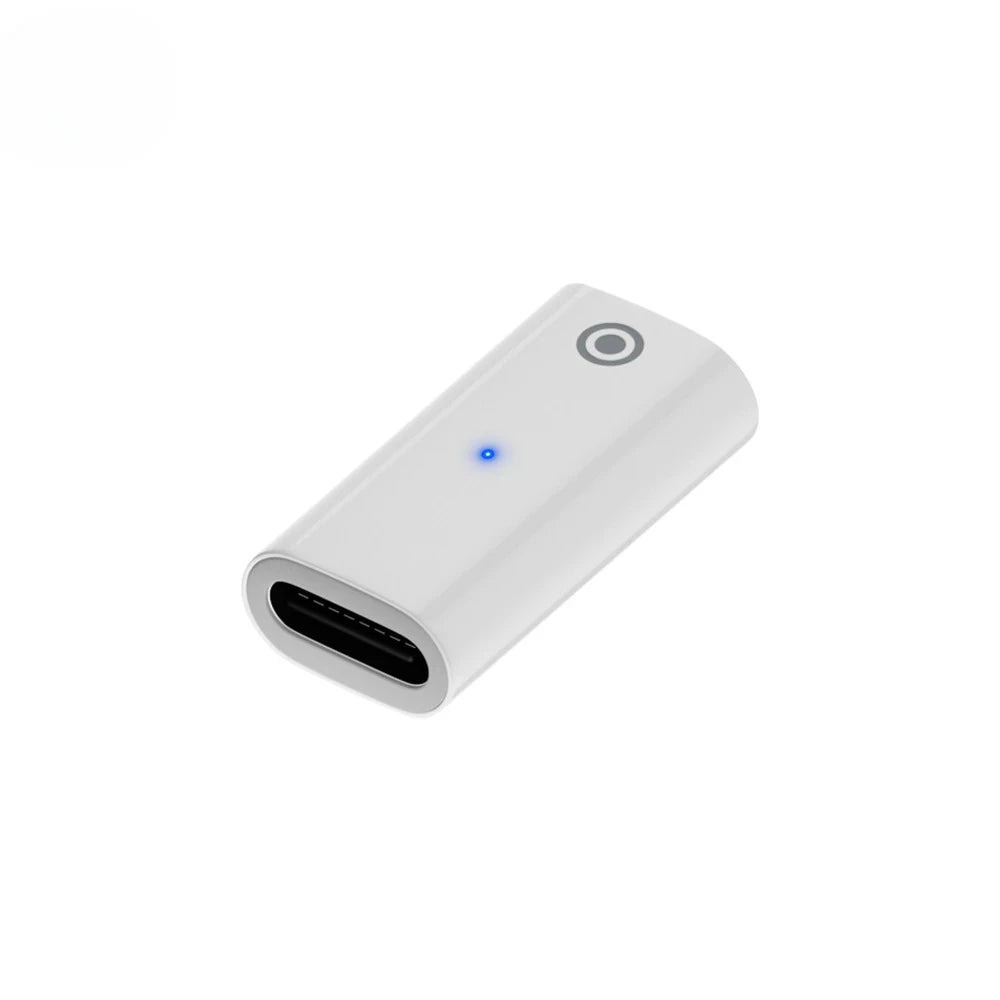 Connector Charger for Apple Pencil Adapter Charging Adapter Cable Connector USB-C Type-C Female to Female Charger Converter Peaceful Pleasures Health and Wellness D