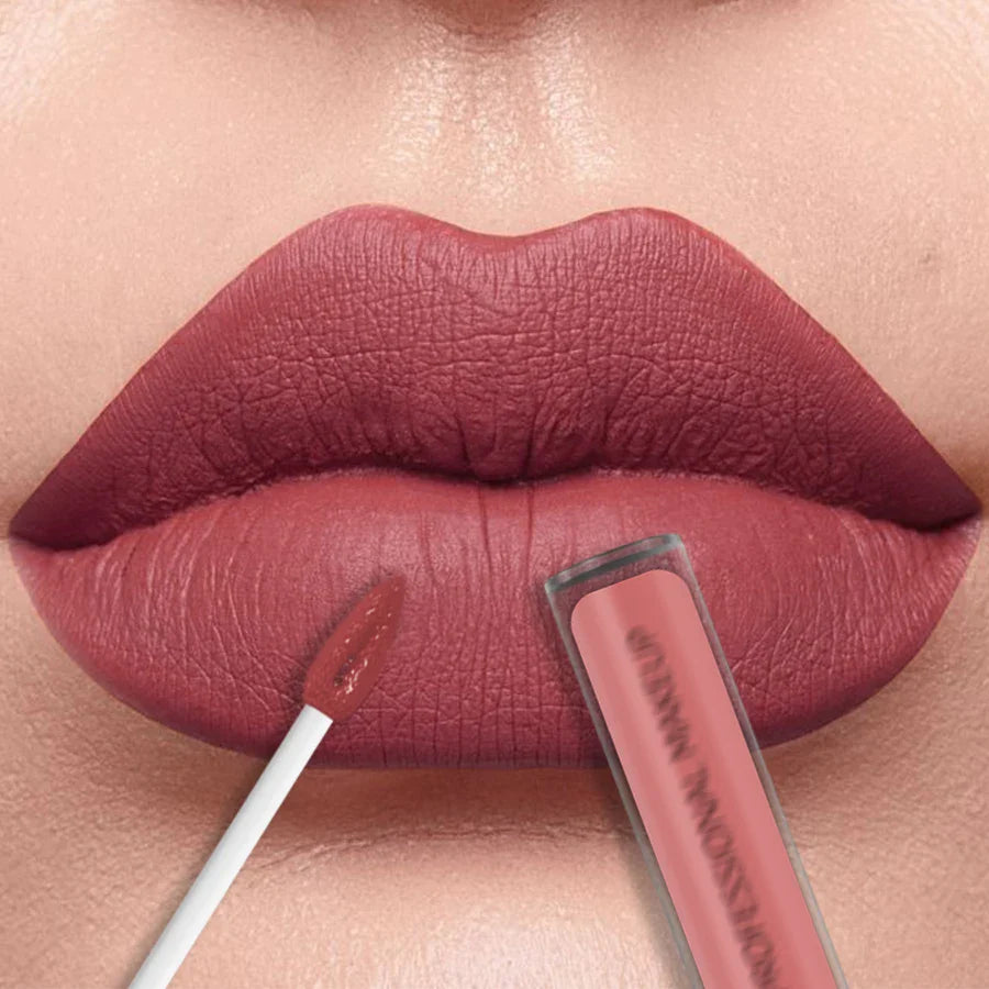 KAFURUX Matte Liquid Lipstick – Velvet, High Pigment, Waterproof