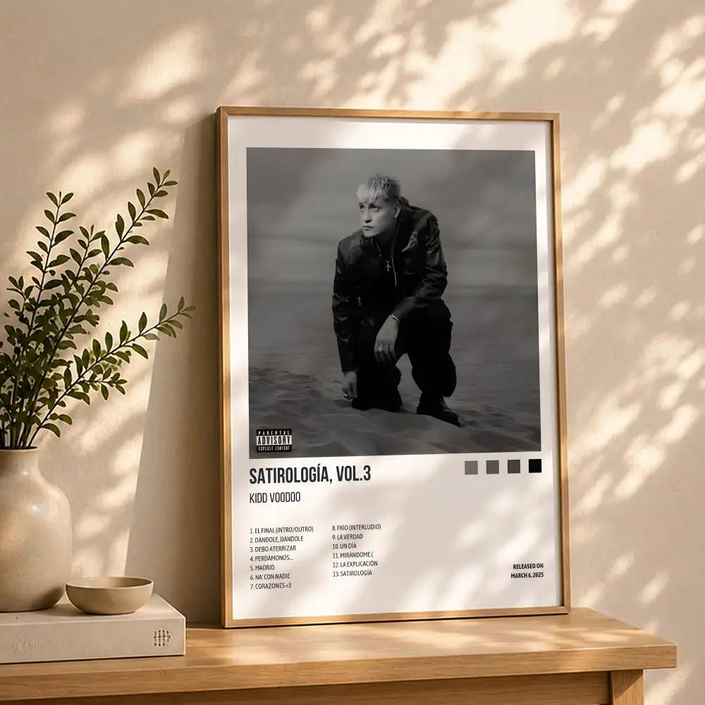 Singer K-Kidd VoodooS Poster HD Self Adhesive Waterproof Wall Art Ideal for Home Office Dorm Bedroom Great Gift Peaceful Pleasures Health and Wellness