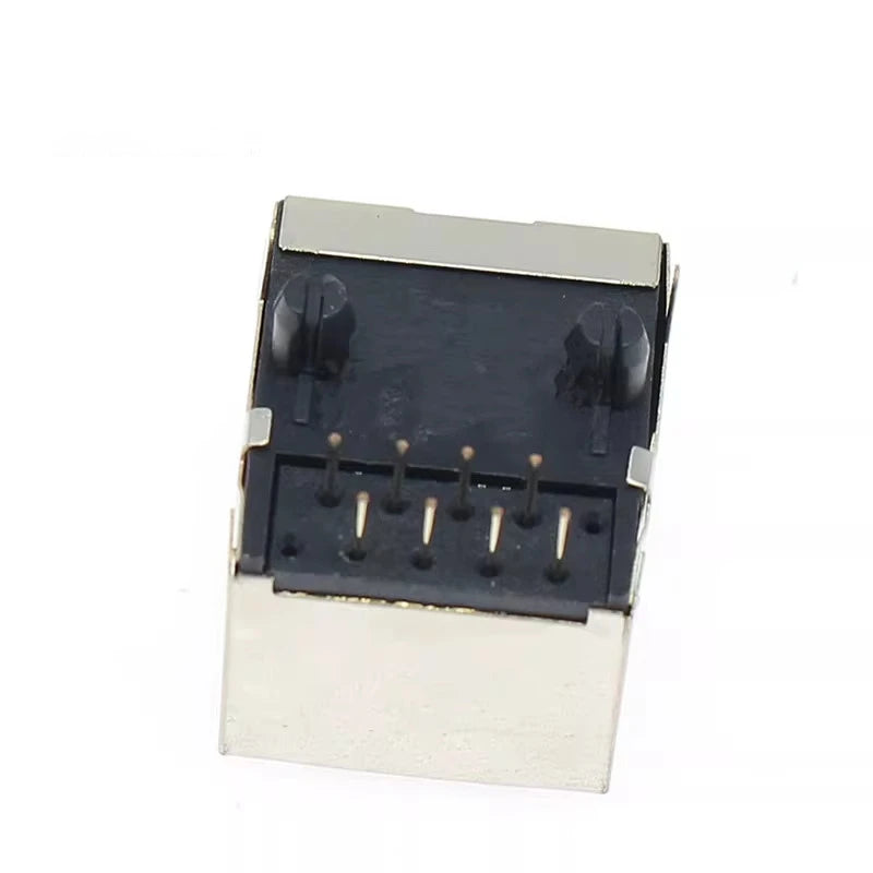 10 pcs RJ45 8P8C 18*13mm Modular Network PCB Jack 8P LAN Adapter Connector Peaceful Pleasures Health and Wellness