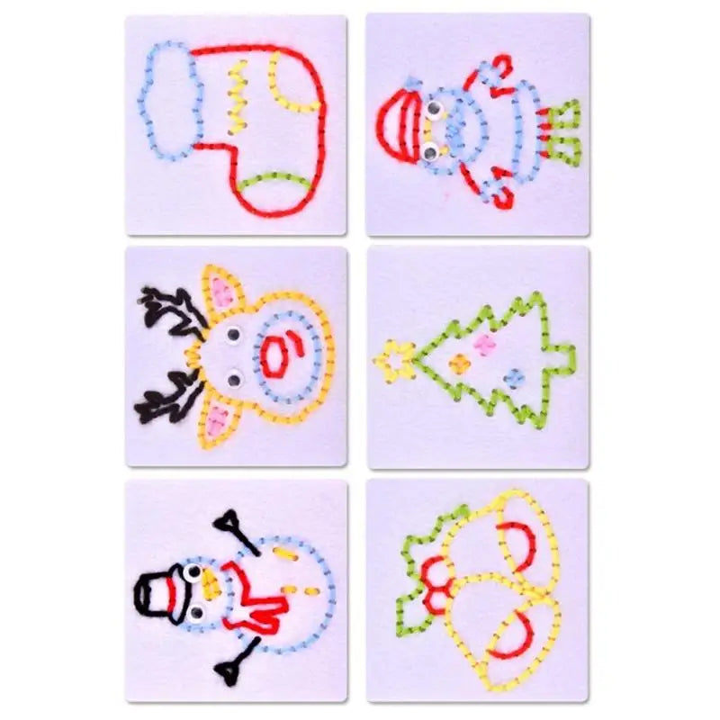 Kids Cartoon Sewing Lacing Toy | Fine Motor Skills for Toddlers