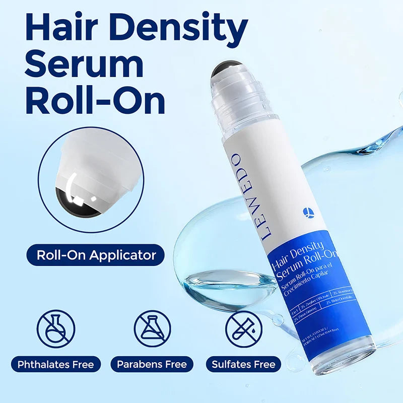 LEWEDO Rosemary Roll-On Hair Serum – Anti-Frizz & Scalp Care
