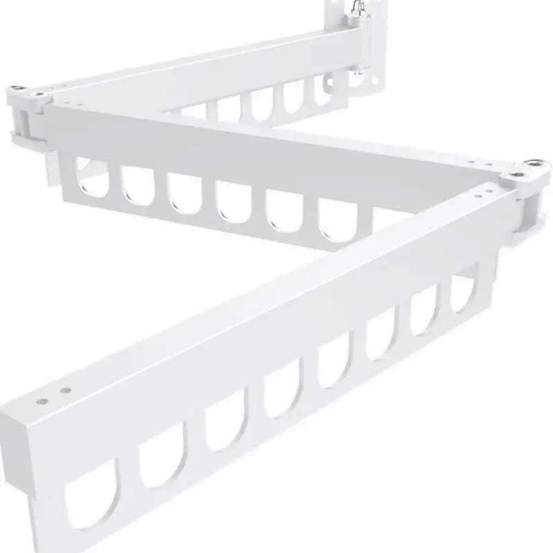 Wall Mounted Foldable Metal Clothes Drying Rack Window Retractable
