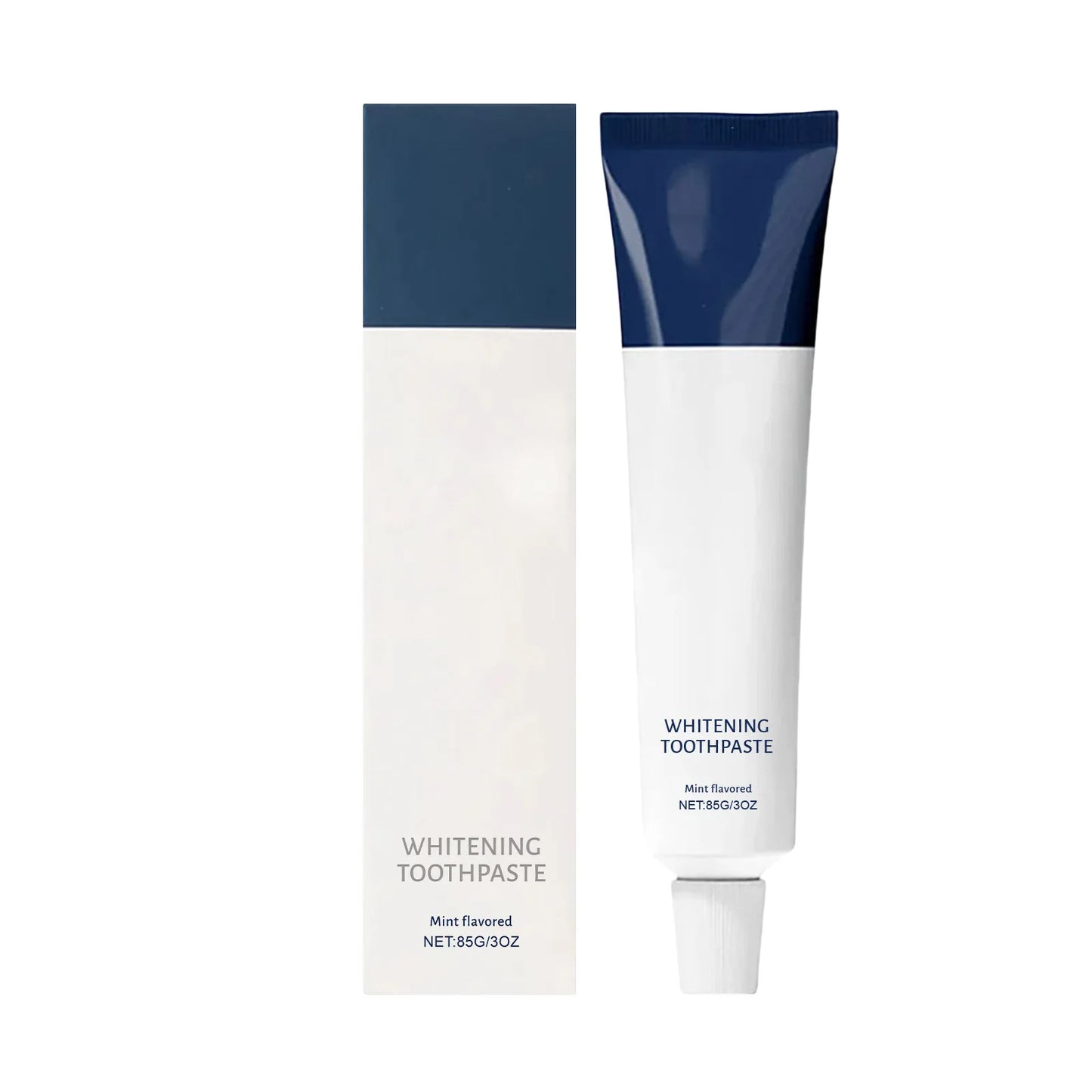 Teeth Whitening Toothpaste Remove Dental Plaque Reduce Tartar Relieve Gum Sensitivity Fresh Breath Peppermint Toothpaste 85g ﻿ Peaceful Pleasures Health and Wellness 85g boxed