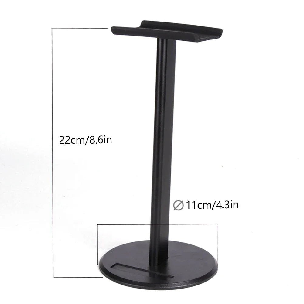 Aluminum Alloy Gaming Headphone Stand | Vertical Headset Holder