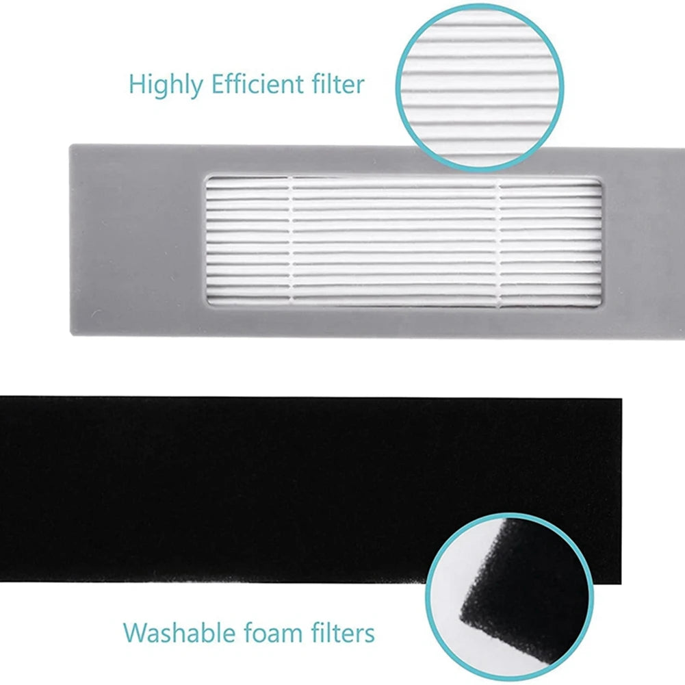 A36T-23PCS For Ecovacs Deebot Ozmo T8 T9 N8 Pro Robot Vacuum Cleaner Dust Bag Filter Disposable Mop Cloth Accessories Peaceful Pleasures Health and Wellness