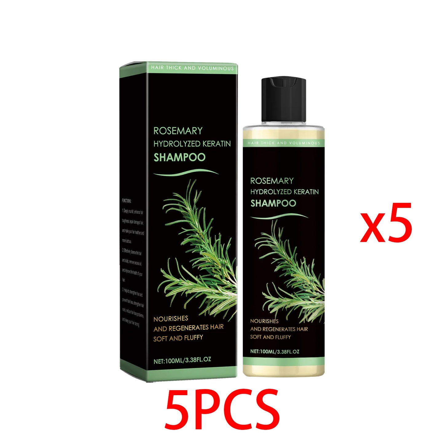 Rosemary Volumizing Shampoo – Strengthening & Scalp Care