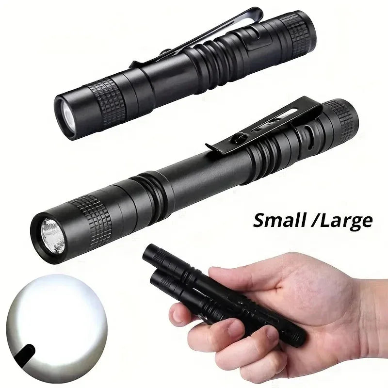 ESMARTER Mini LED Pen Flashlight | Waterproof AAA Torch