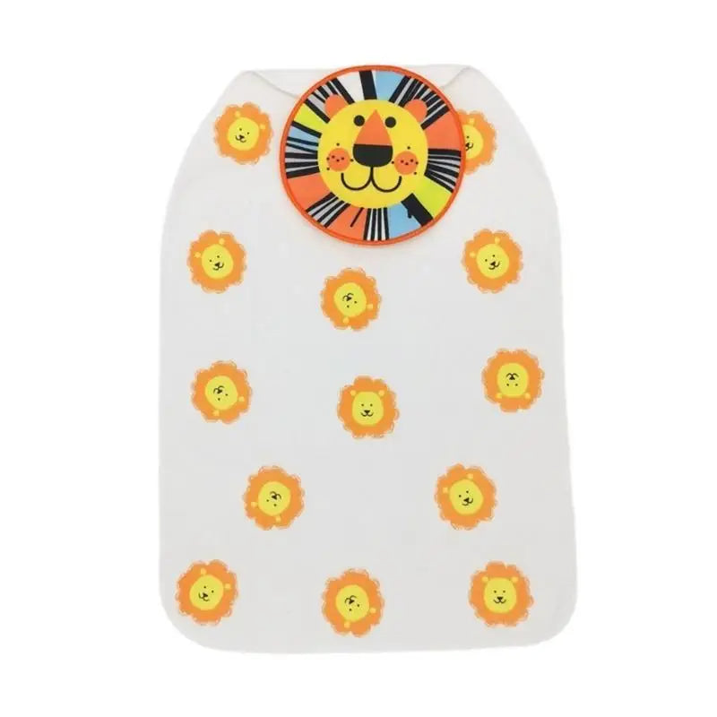Baby Back Sweat Absorbent Towel | Soft Cotton Cartoon Pad