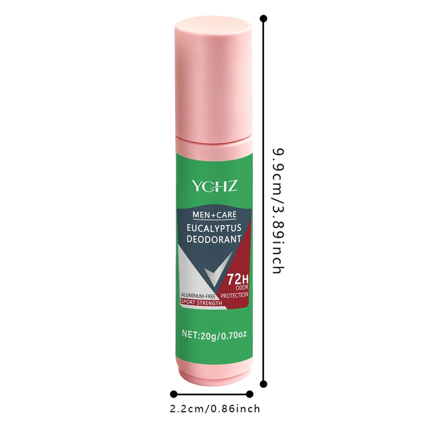 YCHZ 72H Hypoallergenic Deodorant Stick for Men – 20g