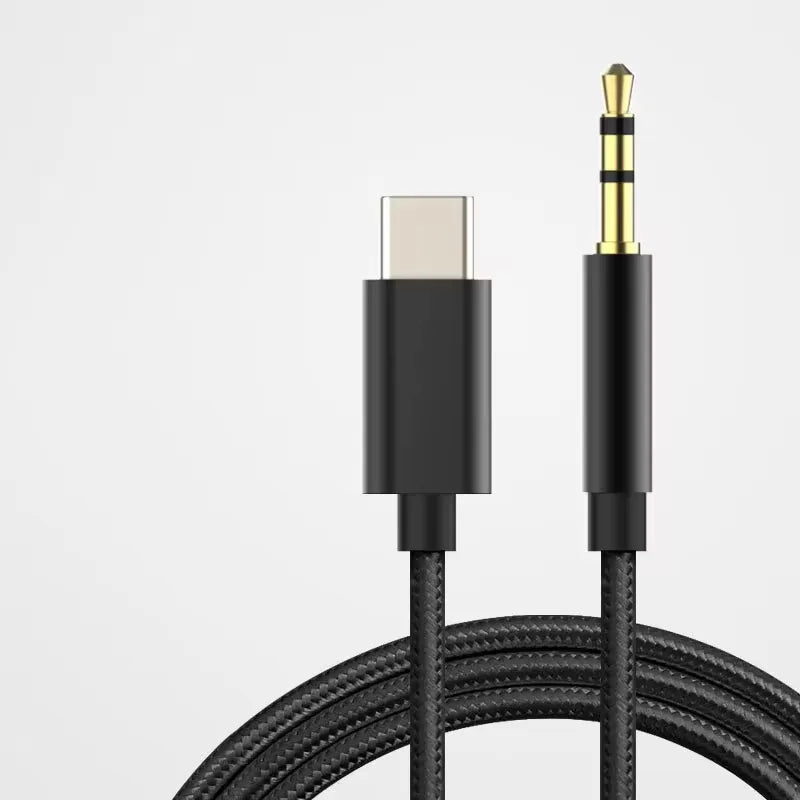 USB-C to 3.5mm AUX Audio Cable DAC HiFi | Samsung Xiaomi Huawei