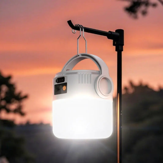 Solar LED Camping Light – IP55 Waterproof, USB Rechargeable Solar Camping Lantern Oasis Select