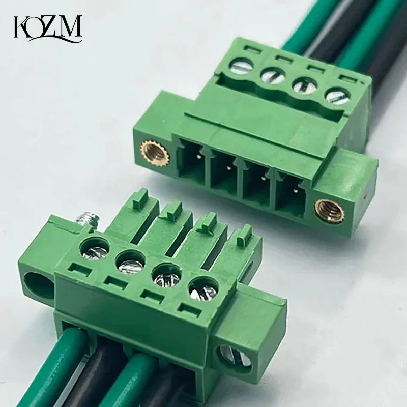 3.81mm Pluggable Terminal Block Connector Set 2P–10P PCB