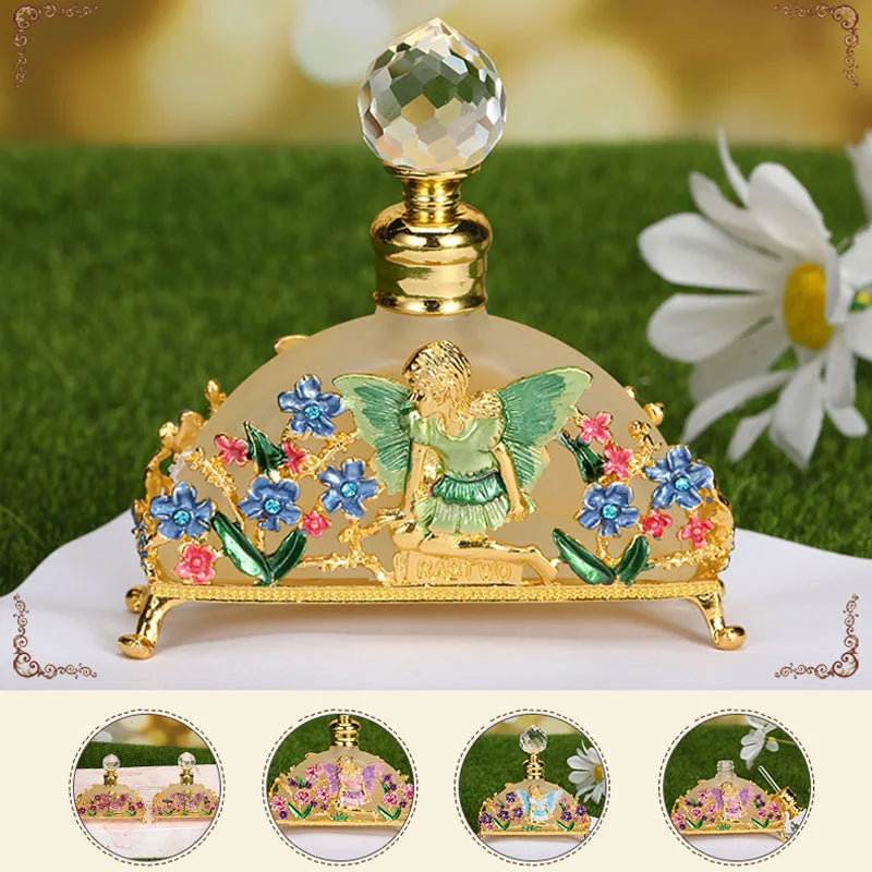 Creative and fashionable 20ML flower fairy angel essential oil perfume empty sub bottle Peaceful Pleasures Health and Wellness