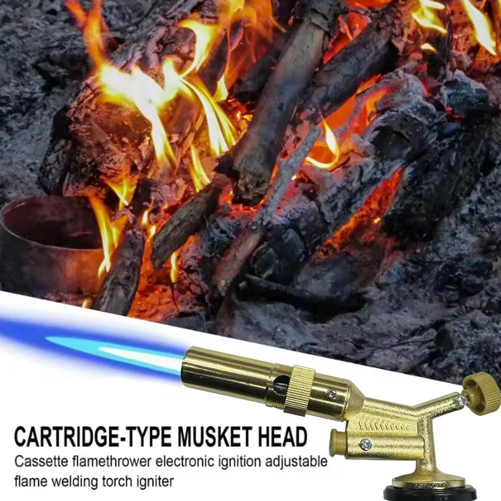 Brass Propane Welding Torch – Gas Burner for Brazing & Soldering