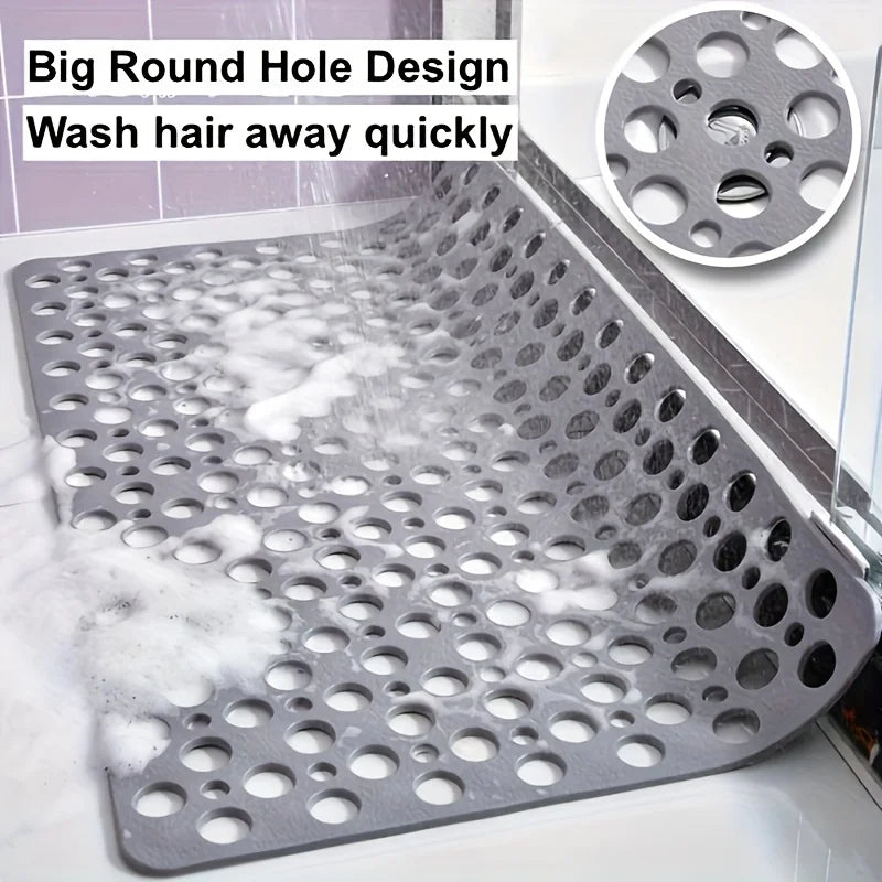 Non-Slip Bath & Shower Mat | Suction Cups & Drain Holes