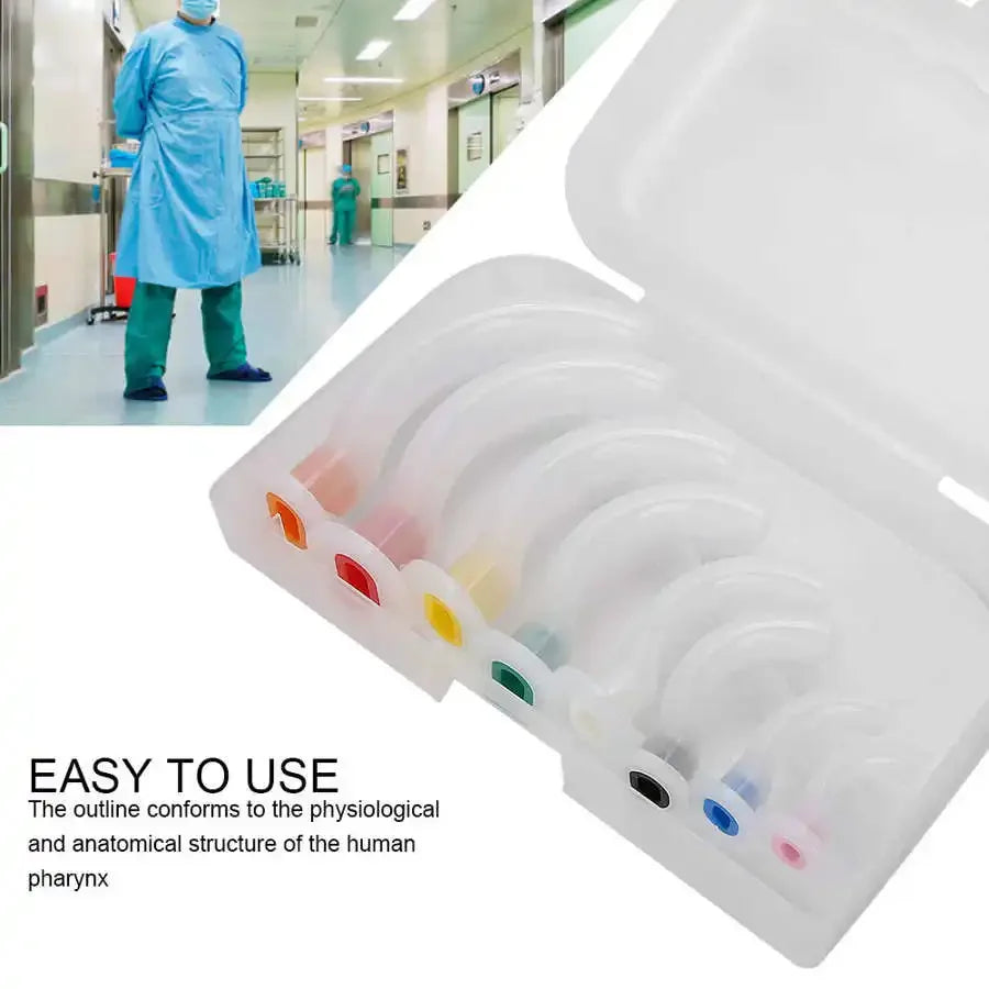 8-Pack Disposable Oropharyngeal Airway Tubes | First Aid OPA