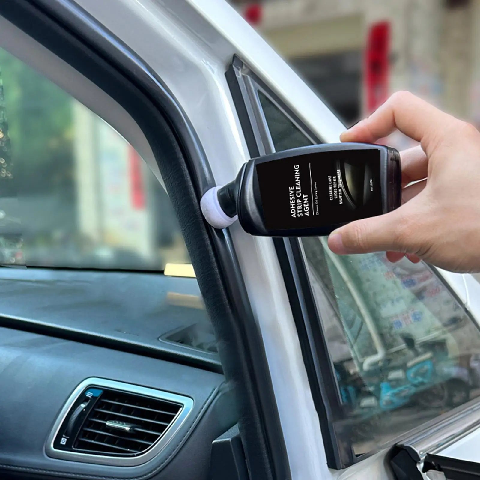 100ml Car Rubber Conditioner Rubber Strip Anti-Freeze Agent Softening Agent Rubber Cleaner for Car Maintenance Eliminates Noise Peaceful Pleasures Health and Wellness