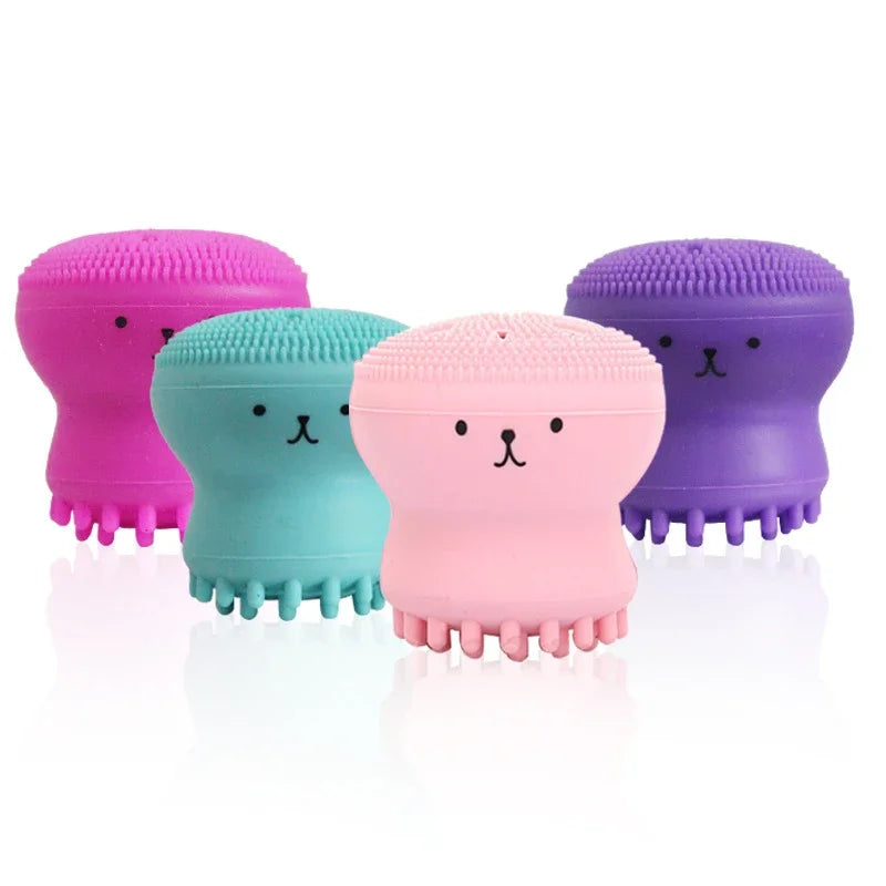 Silicone Face Cleansing Brush – Deep Pore Scrub Exfoliator