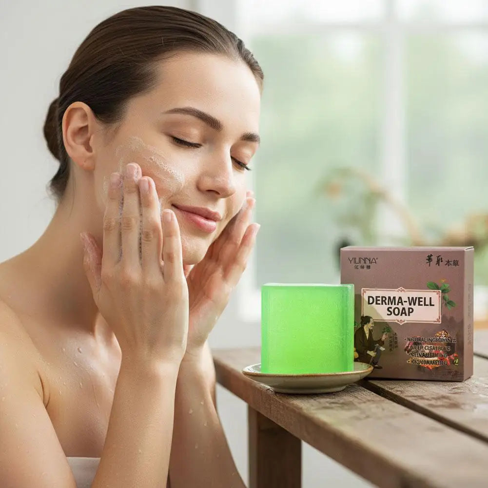 Handmade Herbal Whitening Cleansing Soap – Face & Body Bar