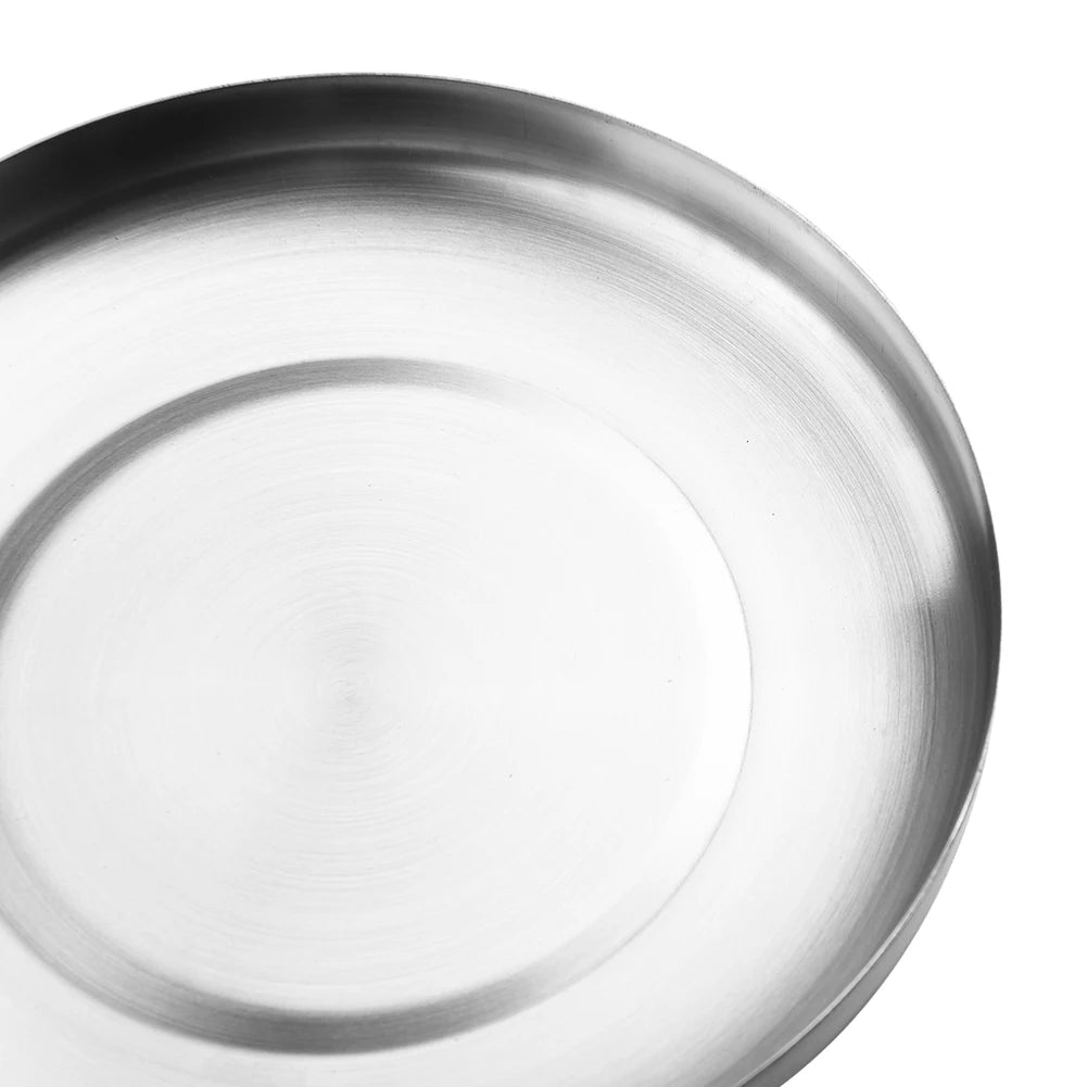 Stainless Steel Rice Bowl Home Kitchen Party Outdoor Camping Hiking