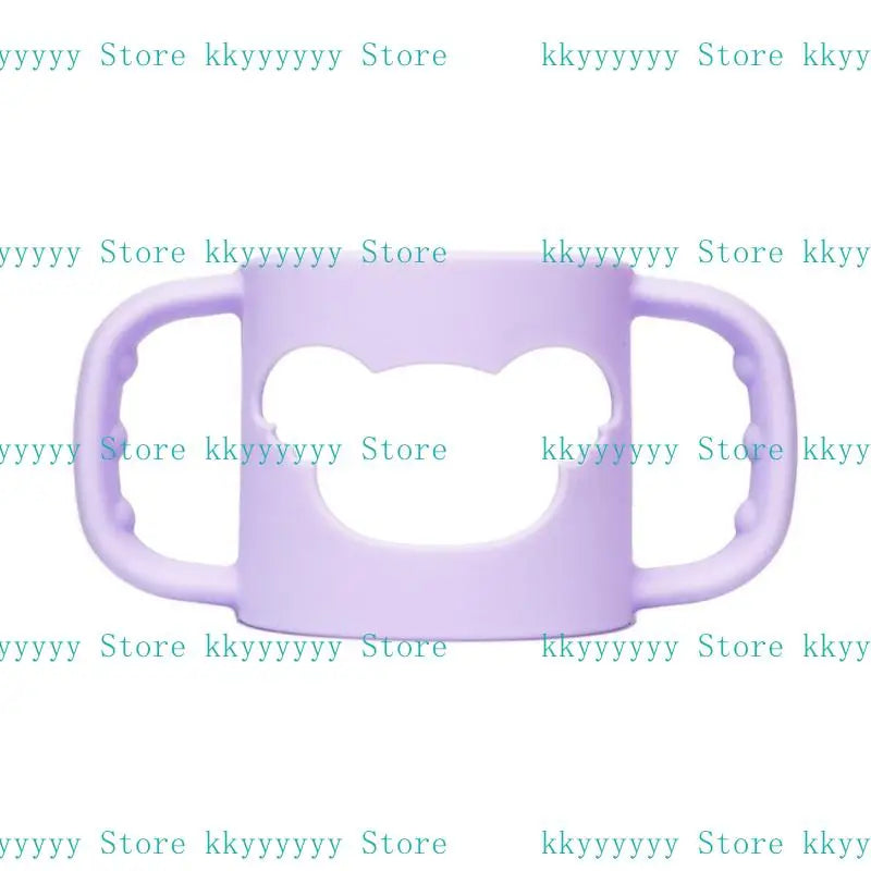 Baby Bottle Silicone Grip Handle Sleeve | Infant Feeding Aid