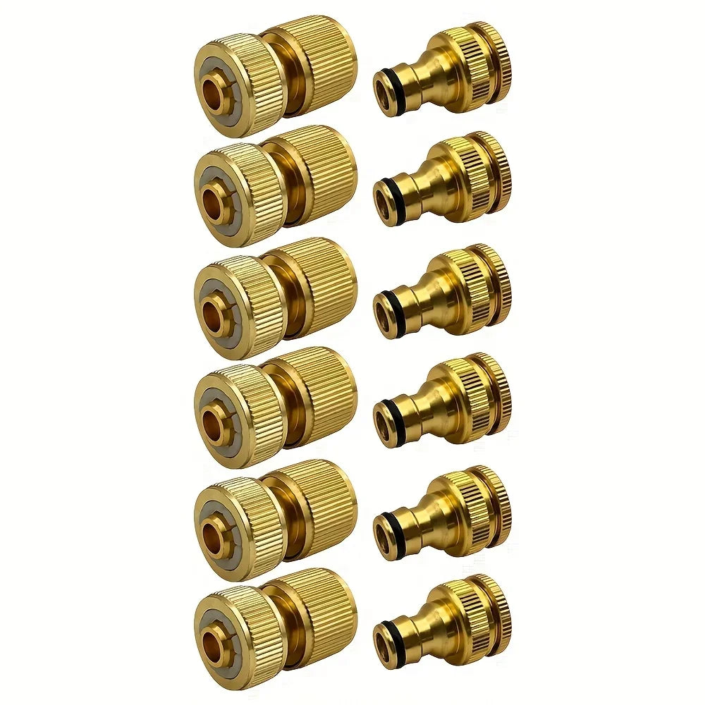 Raccords Tuyaux Standard EU 6 12 Robinet 1 2 3 4 Rapides Jardin