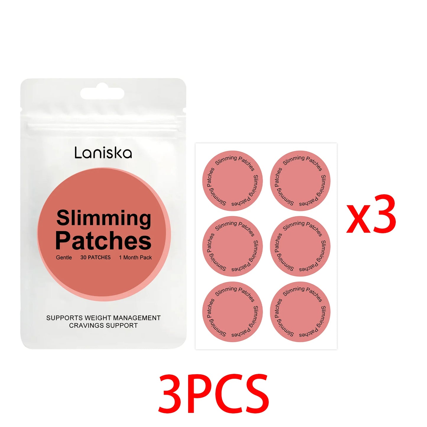 Body Firming Skin Care Patches 30-Pack | Daily Moisturizing